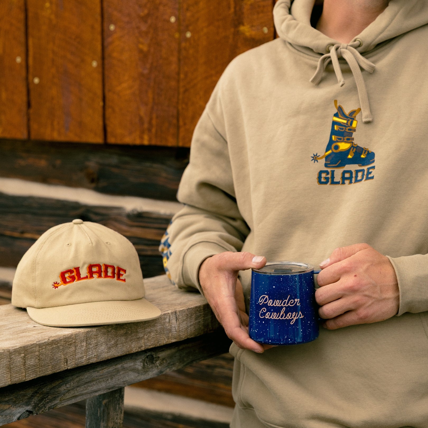 Powder Cowboys Spur Hoodie - Image 7